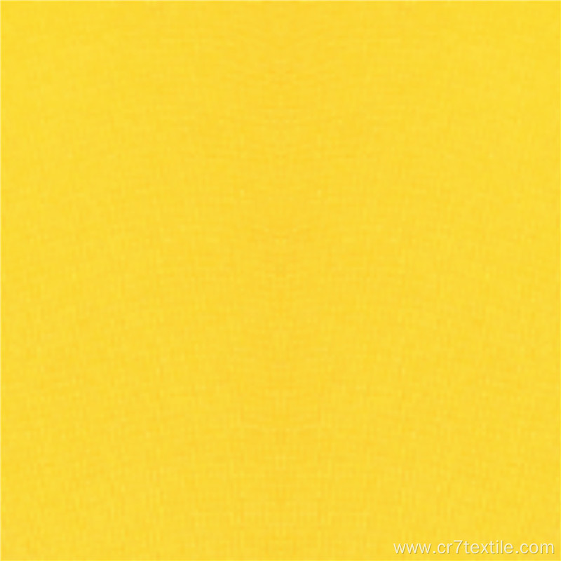 Bright Yellow Dyed Polyester Suede Fleece Cloth Fabric