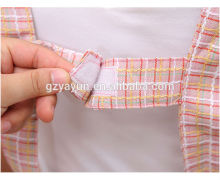 100% cotton apron,pink apron,purple apron,black apron,apron with pocket,apron with velcro