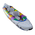 Plastic Inflatable Kayak 3 Orang Kembung Memancing Kayak