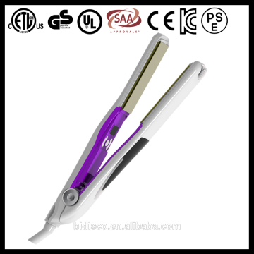 cHINA professional digital display tourmaline titanium ceramic flat iron with vibration plate