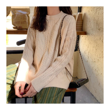 Women Warm Knitted Sweater