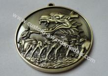 Custom Zinc Alloy / Pewter / Dragon / Brass Boat 3D Die Cas