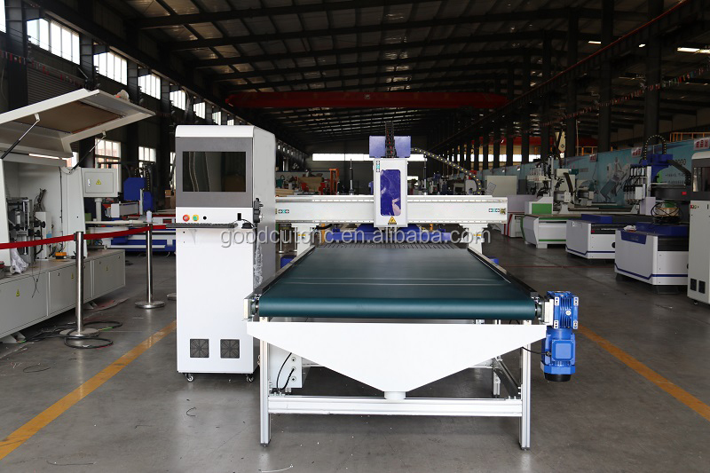 1325 servo wood cutting spring loaded engraving loading and unloading system cnc router with 3d camera price