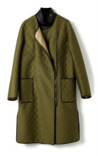 top fashion design structured fashion cycle neoprene men overcoat