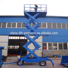 mini motorized lift scissor home lift platform 220V