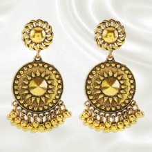 DADA Retro Court Style Light Luxury Geometric Stud Earrings