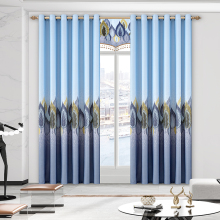 Flora Printed Polyester Fabrics: Digital Printing for curtains