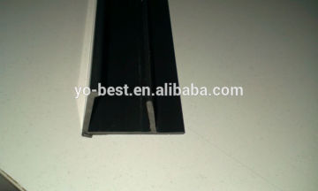 pvc U sharp plastic profile