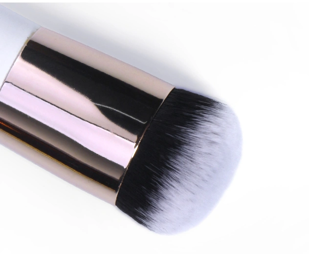 Pink Color Woooden Handle Bb Cream Makeup Brush