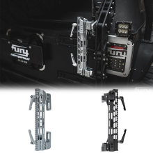 CNC Aluminum Flagpole Holder Bracket for Jeep Wrangler JK (2007-2017)