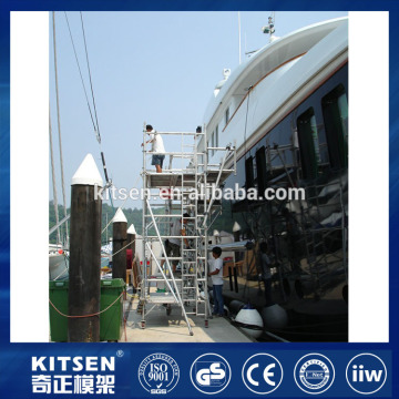 High Safety And Fast Assembly Aluminum Ringlock Scaffolding Multidirectional Scaffold System