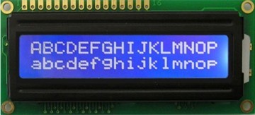 16x2 Character Lcd Module STN blue ,white backlight, AORAN LCD