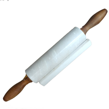 Marble rolling pin with stand