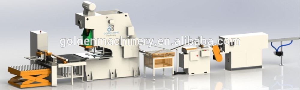 Automatic metal can lid making machinery