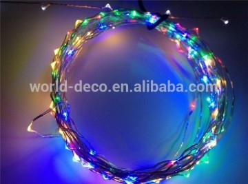 copper wire flexible led string lights / led naked wire light
