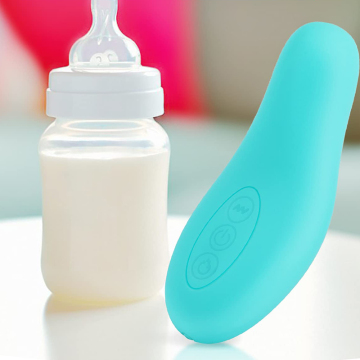 Liquid Silicone Super Warming Breast Massager for Lactation and Breastfeeding