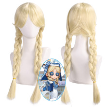 65 cm Double Braided Milk Gold Wig for Identity V Cosplay - Anne Lester