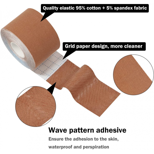 Kostenlose Muster Wasserdichtes Sportliches Muskel-KT-Band aus Baumwolle
