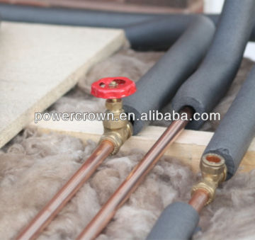 thermal insulation rubber foam pipe insulation