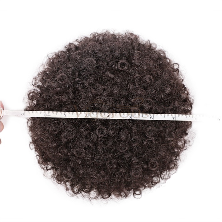 Vigorous Afro Short Kinky Curly Hair Bun Synthetic Puff Drawstring Ponytail Chignon Hair For Black Women (4# Color)