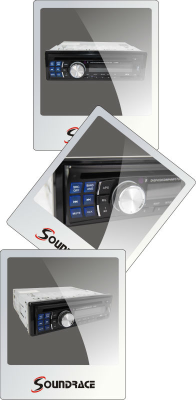 araba DVD oynatıcı uyumlu MP3/MP4/WMA formatı S8080