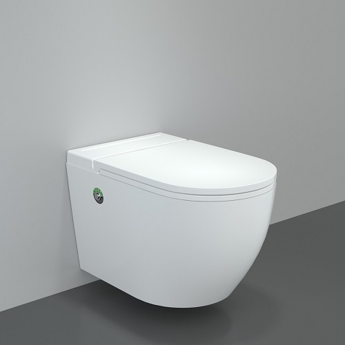 Armadio WC sospeso in ceramica senza serbatoio