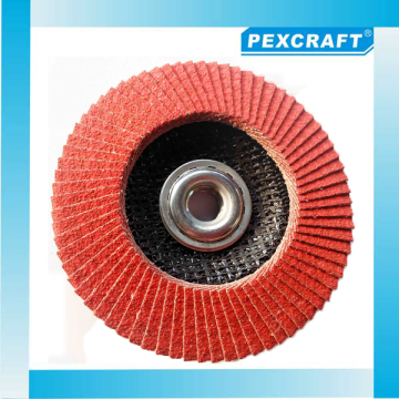 Diamond polishing abrasive flap disc