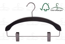 Semi-Rounded Pants Hanger with Metal Clip Ship by Sea
