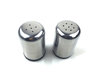 stainless steel BBQ salt pepper cruet sets