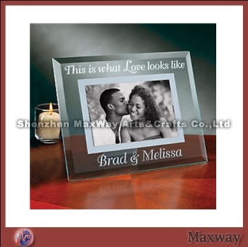 Transparent Lover Acrylic Photo/Picture Frame