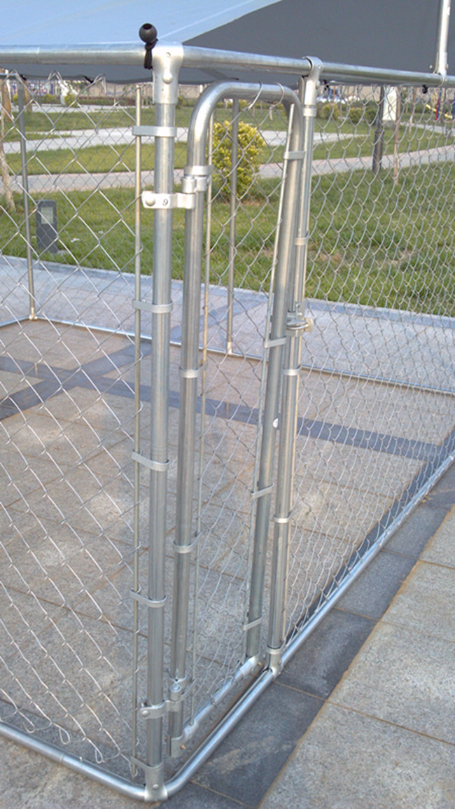 chain link fence panels cage