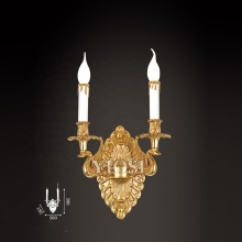 Medieval Luxury Retro Interior Wall Lamp