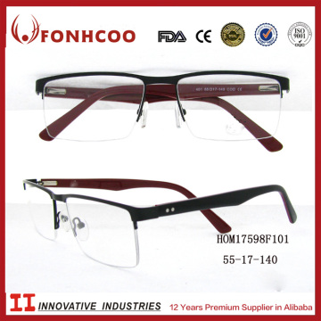 FONHCOO Super Quality New Style Half Frame OEM Fashion Glasses Otical Frame