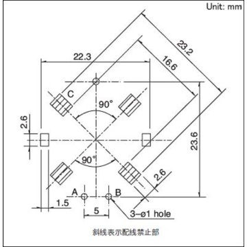 Thiết bị Trục rỗng với 30 vị trí