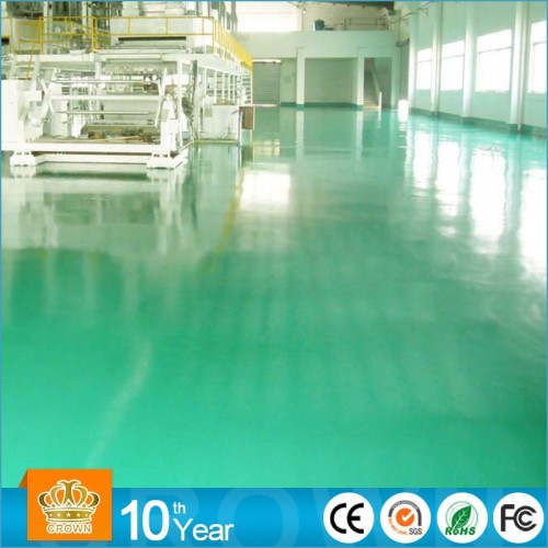 Anti Bacterial High Glossy epoxy floor industrial coatings