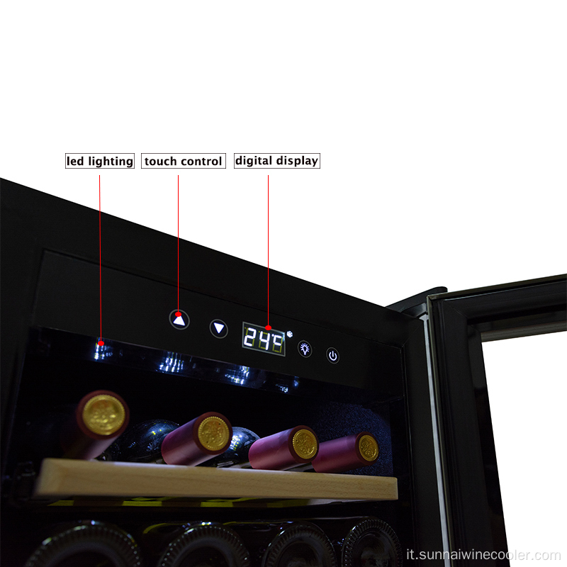 Desktop personalizzato Diretto raffreddamento a 12 bottiglie frigorifero