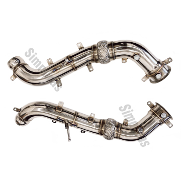 200 CELL HFC DOWN PIPES Fits McLaren 570S 570GT 600LT 16-21 High Flow Cat Down Pipes