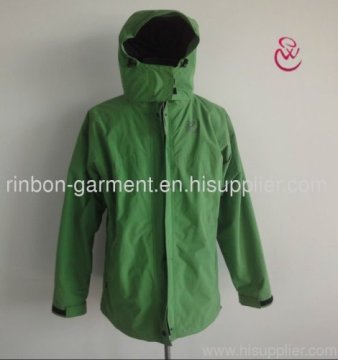 Green Sport Winter Jacket Men.?