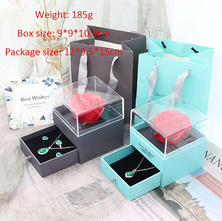 Wholesale jewelry I love you gift boxes jewelry display box display product