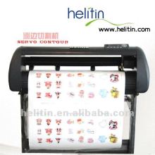 Vinyl sticker cutting machine with optical eye