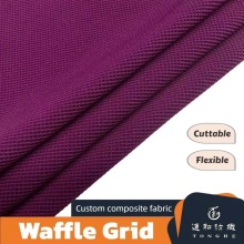 Durable 100% Polyester Waffle Fabric