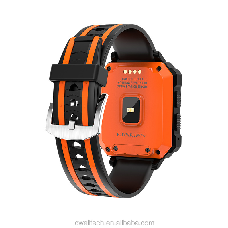 New Arrival UNIWA KW99 1.54 Inch Screen 4G LTE IP68 Waterproof Rugged Sports Android Smart Watch Phone