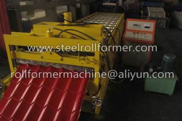 Roof tile cold roll forming machine