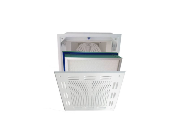 Liquid tank high-efficiency filter