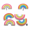 Kaiwaii Iridescent Clouds Resin Cabochon For Home DIY Scrapbooking Craft trang trí