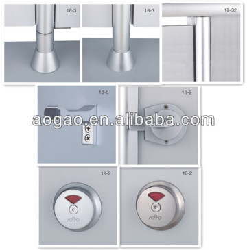 toilet partition bathroom accessories set