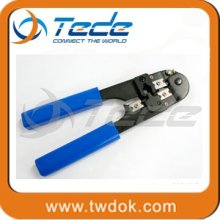 Modular plug crimper /network tools for RJ-45/RJ-11/RJ-12