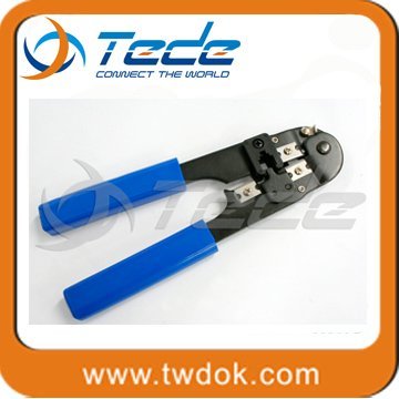 Modular plug crimper /network tools for RJ-45/RJ-11/RJ-12