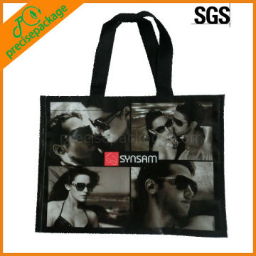 Custom recycle pp non woven bag with matt lamination