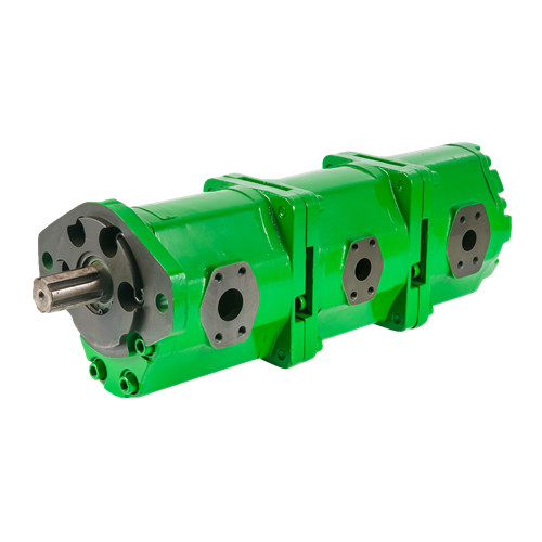 tractor triple external gear pump